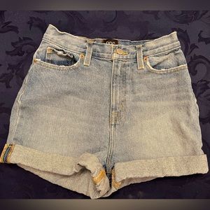 BDG Mom high rise jean shorts!